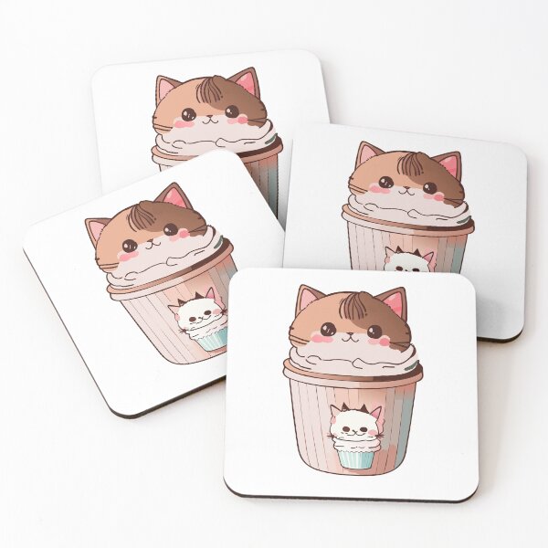 Item preview, Ice Cream Kitty - Raspberry Ripple designed and sold by ArchieDid.