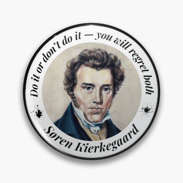 Item preview, Søren Kierkegaard do it or don't do it designed and sold by Cleanthes.
