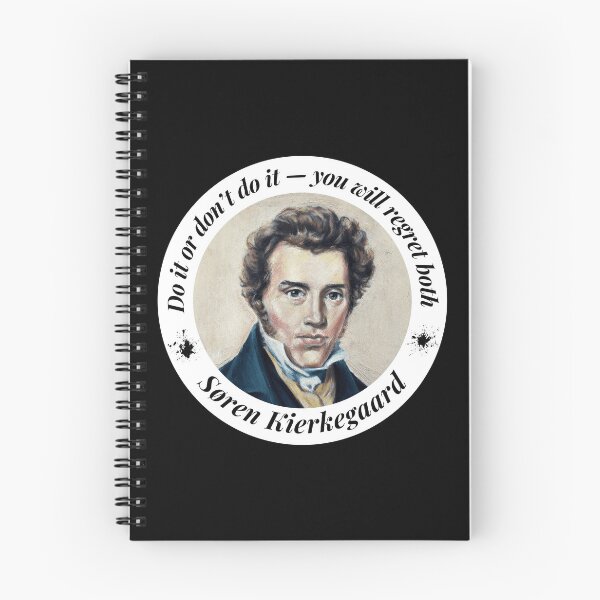 Item preview, Søren Kierkegaard do it or don't do it designed and sold by Cleanthes.