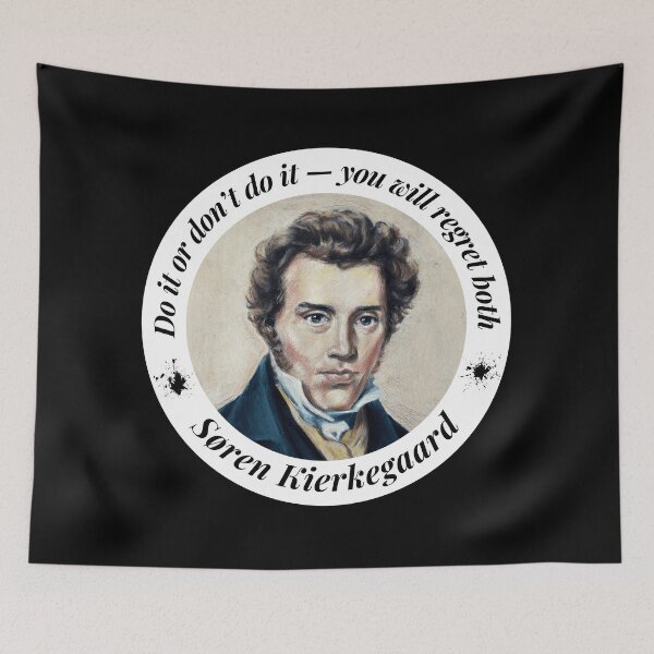 Item preview, Søren Kierkegaard do it or don't do it designed and sold by Cleanthes.