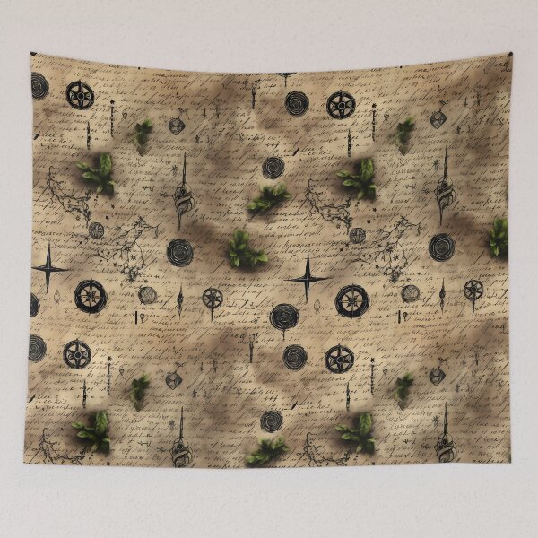 Item preview, Fantasy Magic Spell Notes on Parchment designed and sold by SchorlCraft.