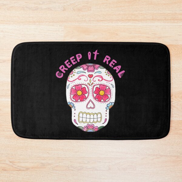 Item preview, Creep it Real - Pink sugar Skull  designed and sold by Allomensiaa.