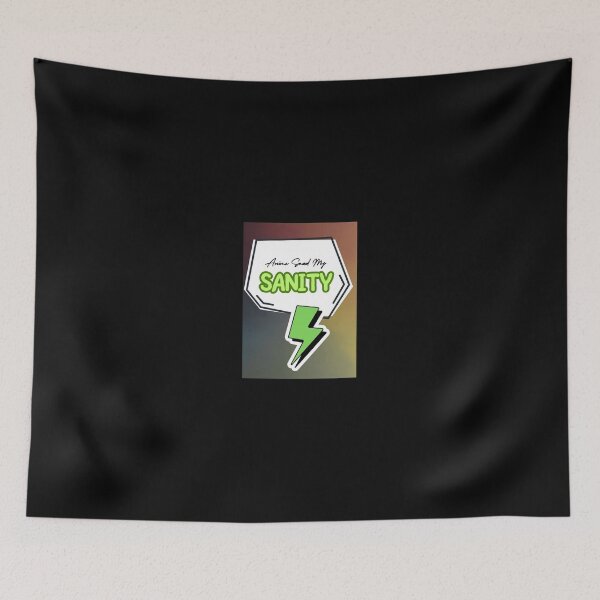 Item preview, Anime saved my sanity designed and sold by Thedigital91.