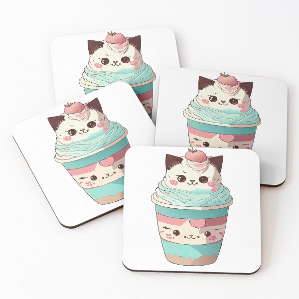 Artikelvorschau, Ice Cream Kitty - Butterscotch entworfen und verkauft von ArchieDid.
