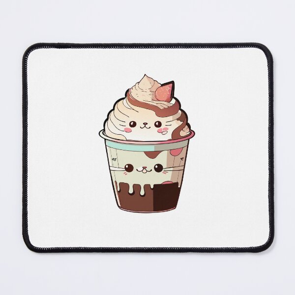 Item preview, Ice Cream Kitty - Almond Amble designed and sold by ArchieDid.