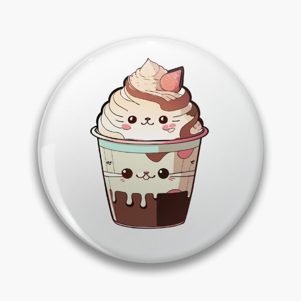 Item preview, Ice Cream Kitty - Almond Amble designed and sold by ArchieDid.
