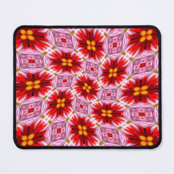 Item preview, Beautiful Red Flower Pattern designed and sold by Patternflower.