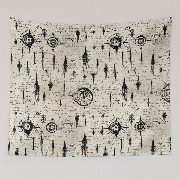 Item preview, Fantasy Magic Spell Notes on Parchment designed and sold by SchorlCraft.