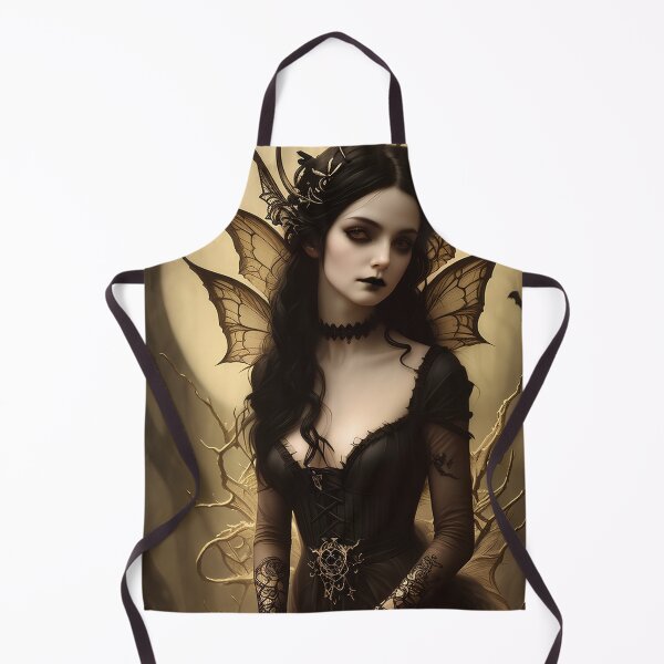 Item preview, Vintage Goth Fairy designed and sold by WaryTales.