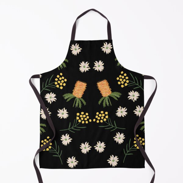 Item preview, Australian Flowers on Black designed and sold by KizzyW.