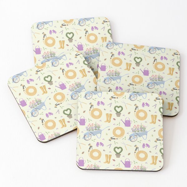 Item preview, pattern on theme of gardening designed and sold by Tatty-shop.