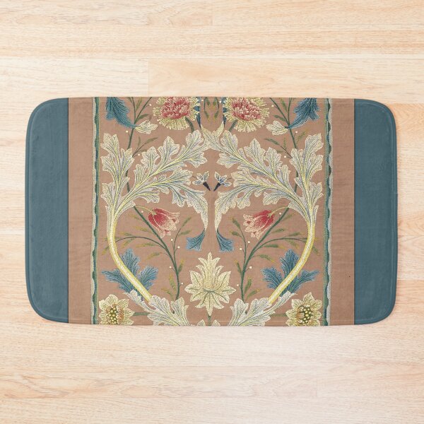 Item preview, Vintage Panel of Floral Embroidery | P436 designed and sold by Piccolo Fiore Prints.