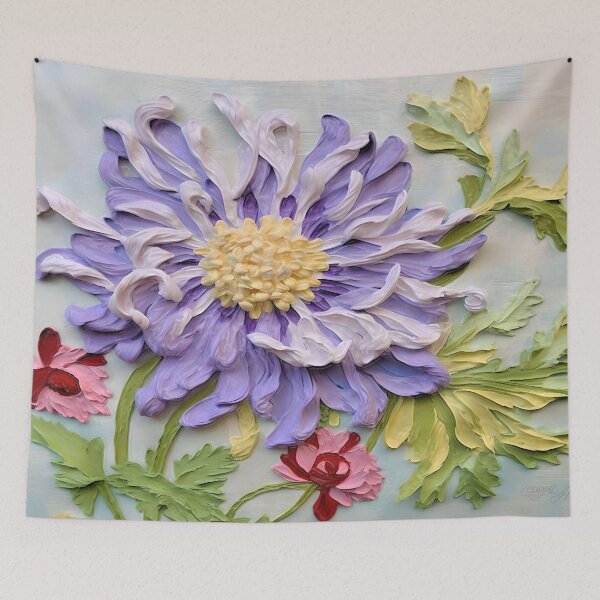 Item preview, Textured Chrysanthemum Blossoms  designed and sold by Rocky Mountain Artistry.