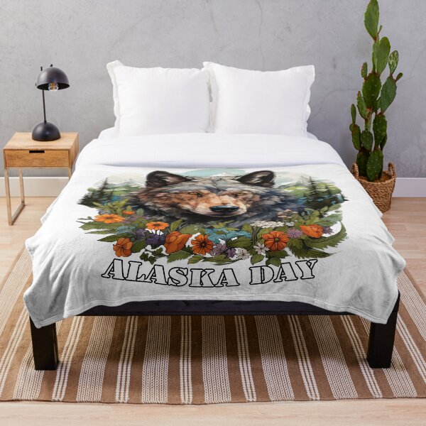 Artikelvorschau, Alaska Day – Alaskas Essenz einfangen entworfen und verkauft von ⭐Beatiful House⭐.