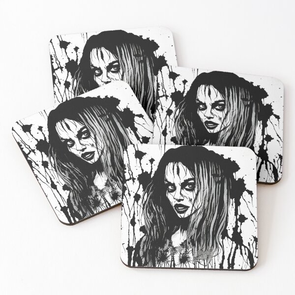Item preview, black and white rocker girl came to halloween designed and sold by omfardostyle.