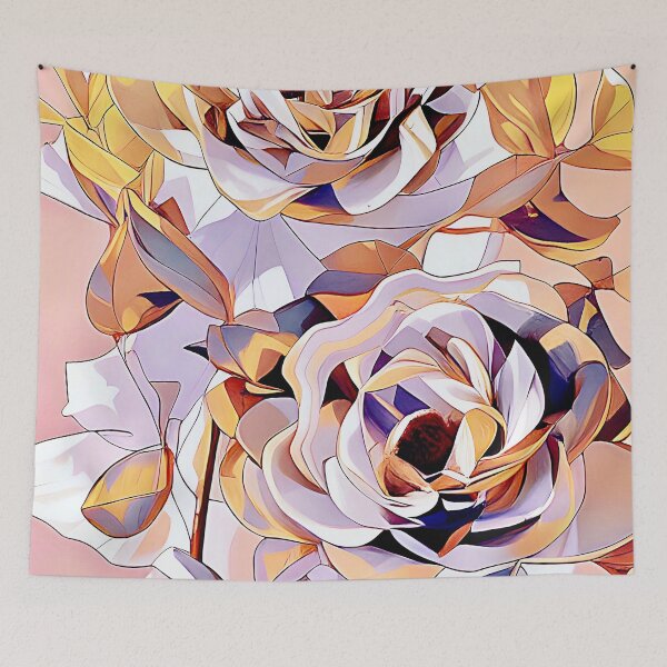 Item preview, Impresiones florales doradas designed and sold by Dana Roper.