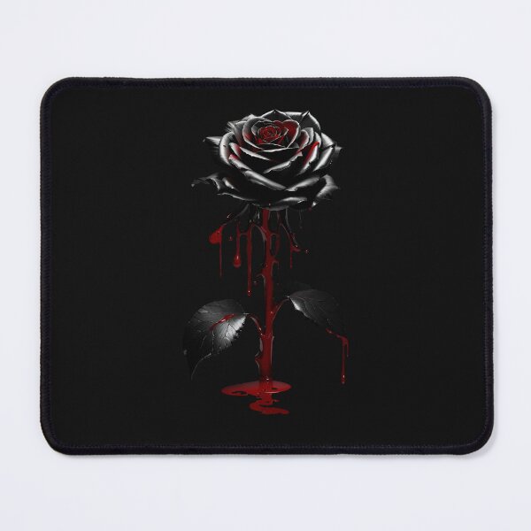 Item preview, Black bleeding rose designed and sold by Carpe--Noctem.