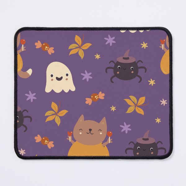 Item preview, Halloween night cat and ghost designed and sold by TakedaDesign.
