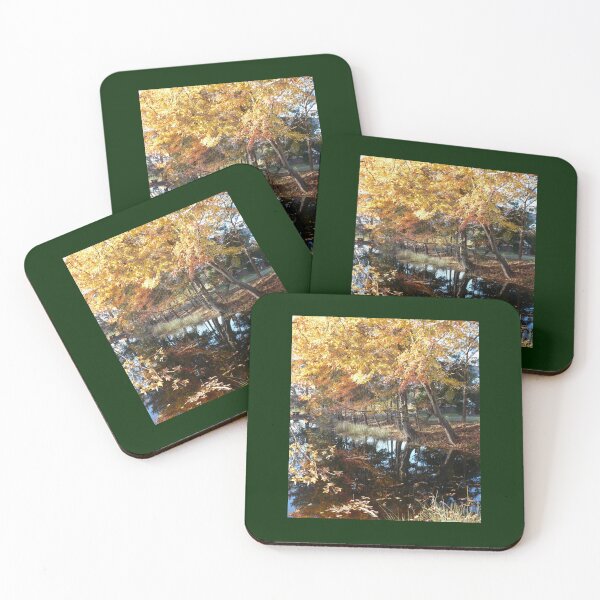 Item preview, Fall Leaves Over the Pond designed and sold by audreanneklein.