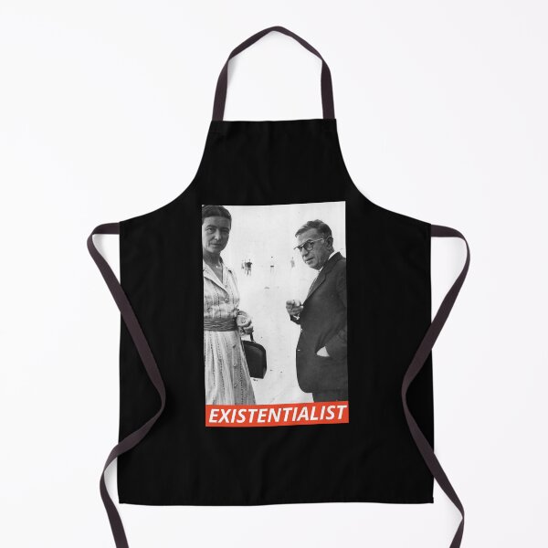 Item preview, Existentialist Sartre and de Beauvoir designed and sold by Cleanthes.