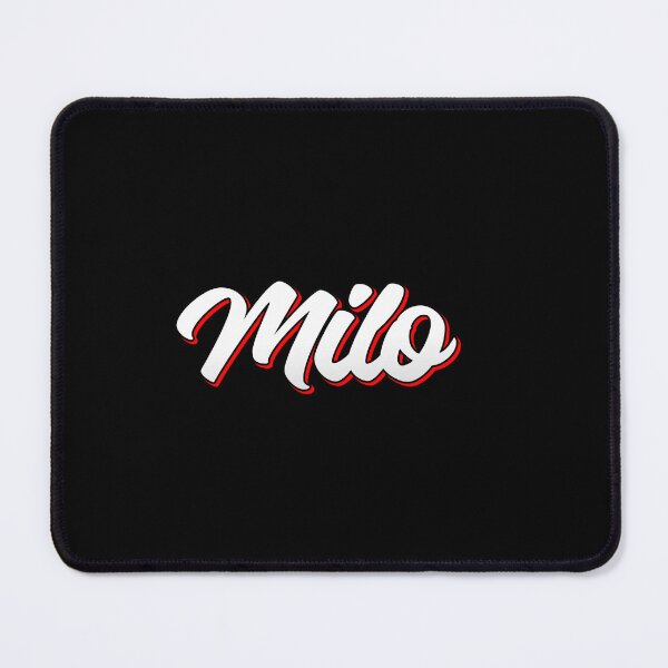 Item preview, Retro Milo Name Label (Black) designed and sold by NafilNafiz.