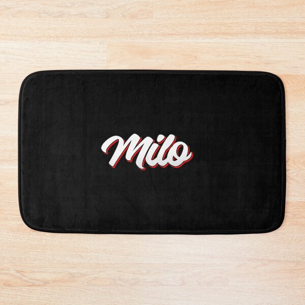 Item preview, Retro Milo Name Label (Black) designed and sold by NafilNafiz.
