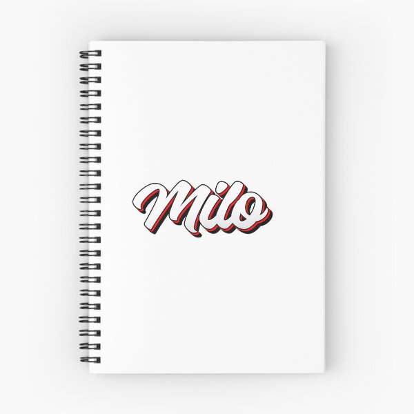 Item preview, Retro Milo Name Label designed and sold by NafilNafiz.