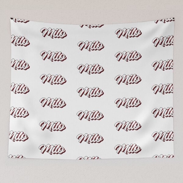 Item preview, Retro Milo Name Label designed and sold by NafilNafiz.