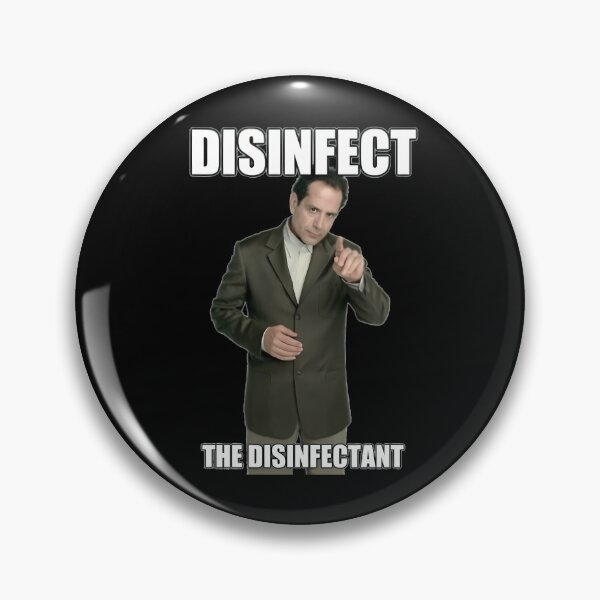 Item preview, Monk Adrian: "disinfect the disinfectant! " Cool s and Accessories designed and sold by SimeonHerring.