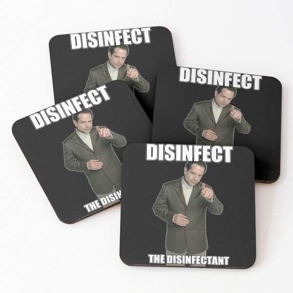 Item preview, Monk Adrian: "disinfect the disinfectant! " Cool s and Accessories designed and sold by SimeonHerring.