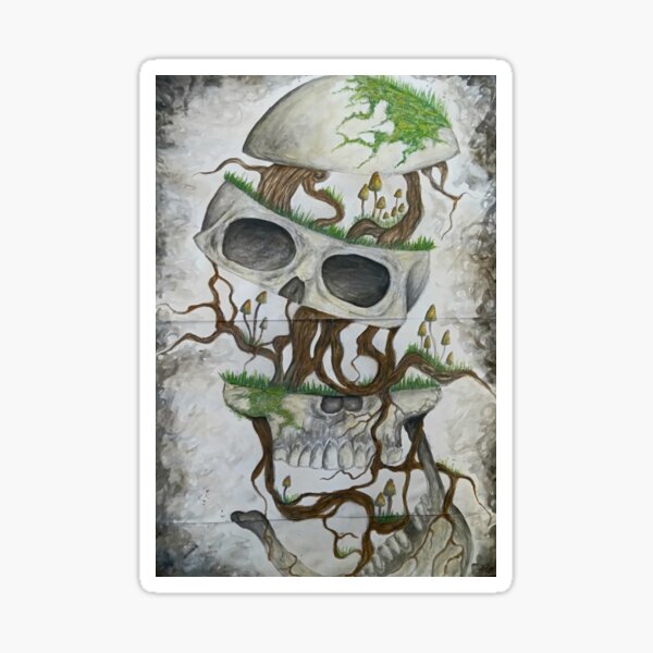 Item preview, Twisted skull designed and sold by Mushroom-Mann.