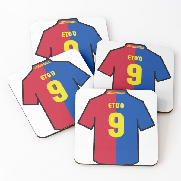 Item preview, Samuel Eto'o 2008/2009 Barcelona Retro Shirt designed and sold by ArtForAllAges.
