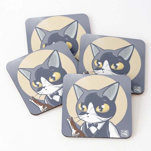 Item preview, Waiter Cat designed and sold by BATKEI ART.