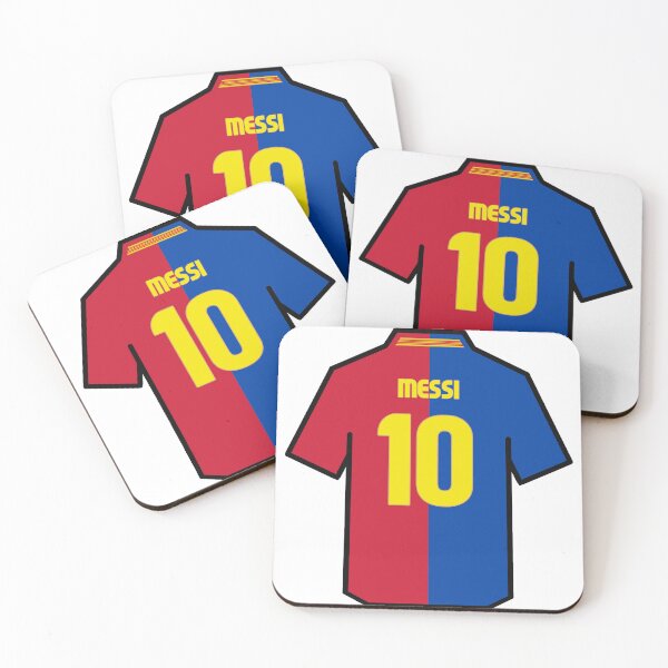 Item preview, Lionel Messi 2008/2009 Barcelona Retro Shirt designed and sold by ArtForAllAges.