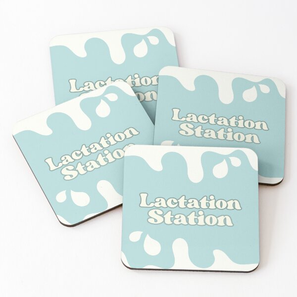 Item preview, Lactation Station Retro Breastfeeding Support Positivity designed and sold by Boobing and Grooving.