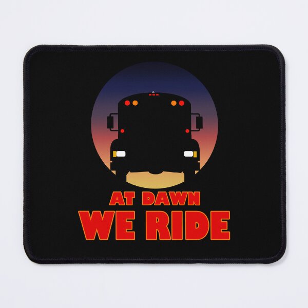 Item preview, AT DAWN WE RIDE School Bus  designed and sold by Steve Parknsons.