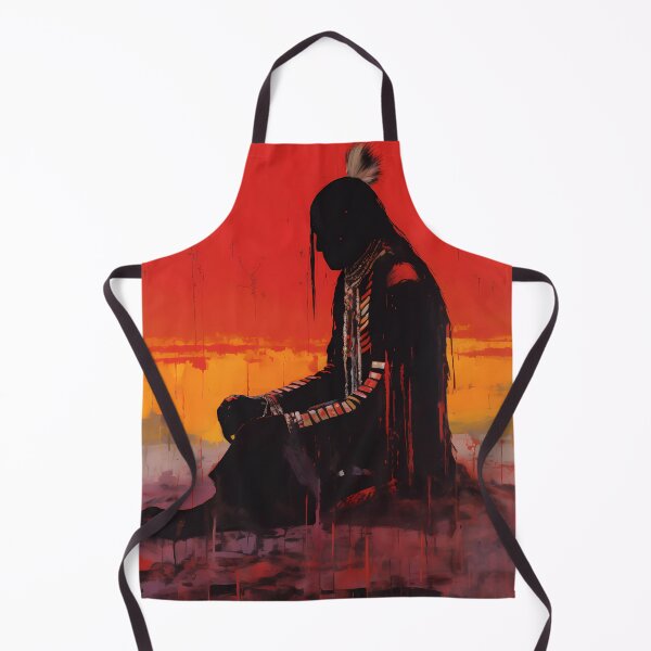 Item preview, "Spiritual Connection: Indian in Contemplation" designed and sold by Art-Vortex-fr.