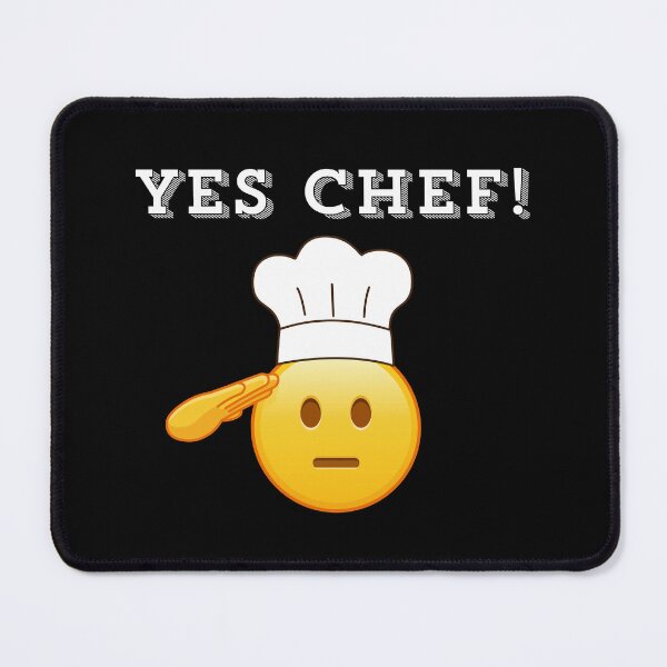 Item preview, Yes Chef - Funny Food and Chef Quotes designed and sold by ethanzakicab.