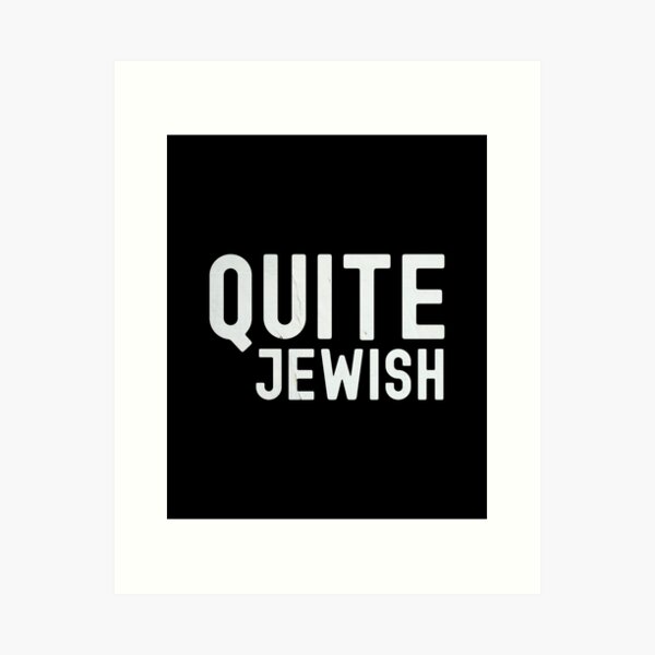 Item preview, Quite Jewish designed and sold by HorizonDesignz.