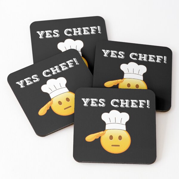 Item preview, Yes Chef - Funny Food and Chef Quotes designed and sold by ethanzakicab.