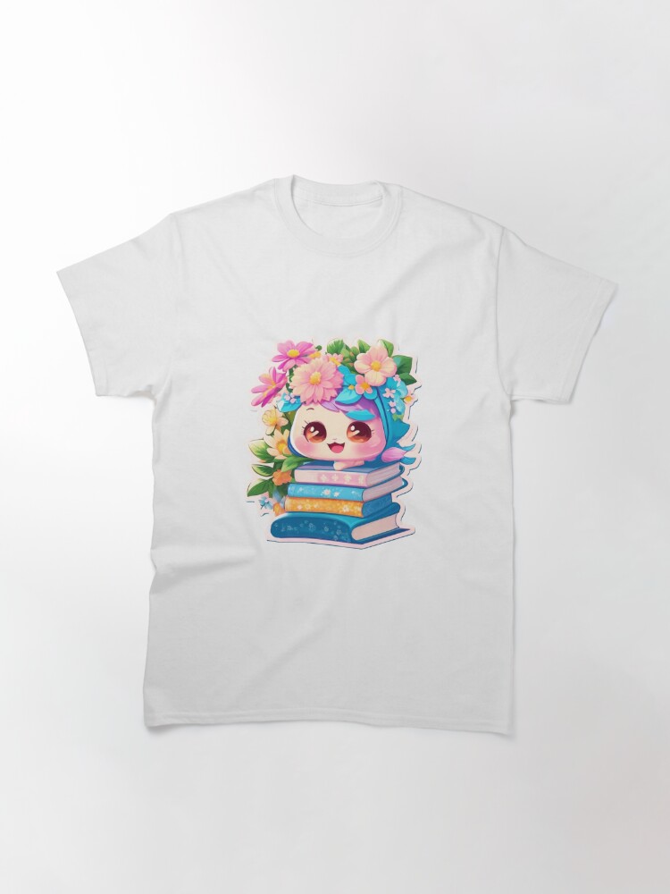Disover Flowery Books | Classic T-Shirt