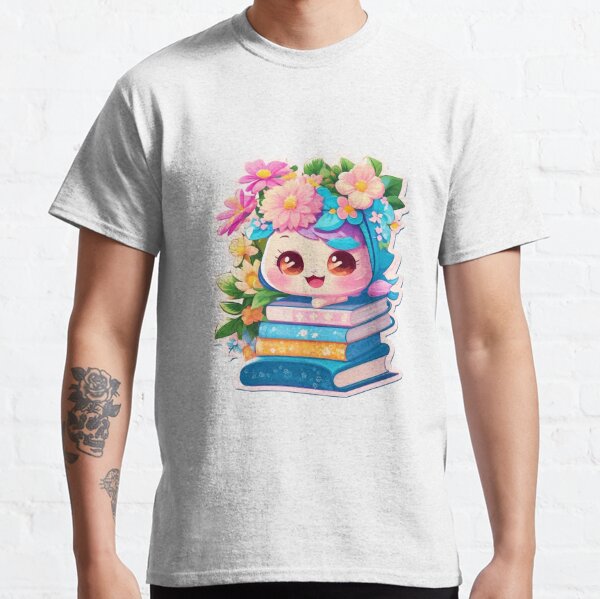 Disover Flowery Books | Classic T-Shirt