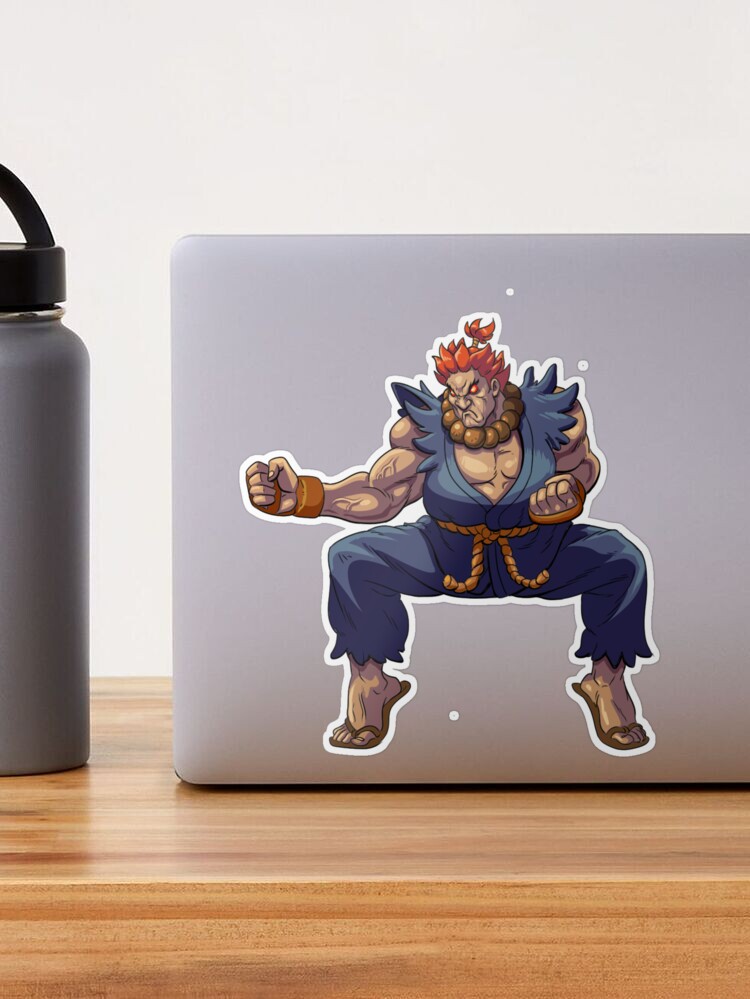 Akuma - Street Fighter Sticker for Sale by omenastore