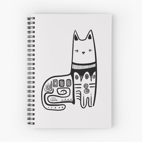 Item preview,  Abstract sitting cat designed and sold by Mashku.