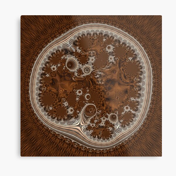 Cellular Machinery Metal Print
