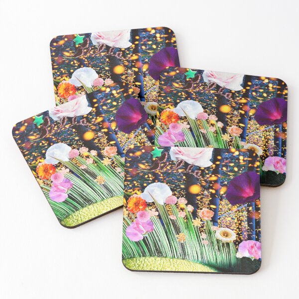 Item preview, Flowers and Fireflies Blending the Longest Day into Night! Happy Summer Solstice!  designed and sold by Deborah Coulter.