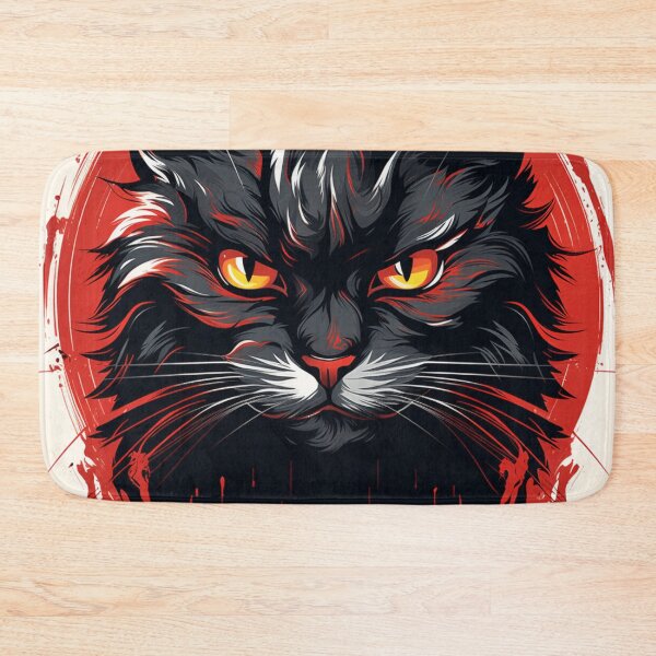 Item preview, Realistic and Irritated Cat Art designed and sold by InkDazzle.