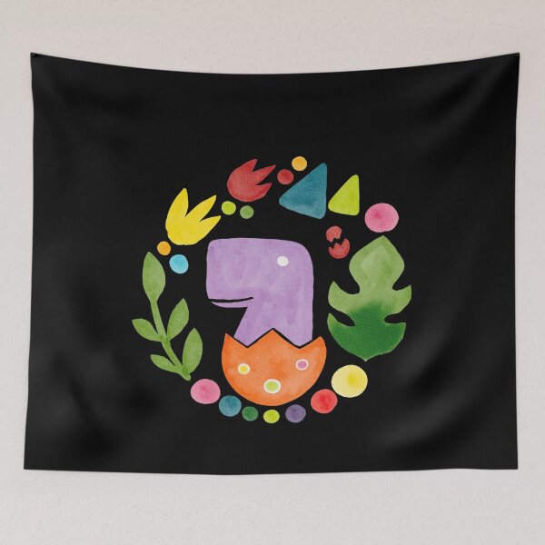 Item preview, colorful dinosaur,funny gift designed and sold by your-t-shirts55.