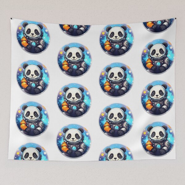 Item preview, Funny Space Panda designed and sold by DafraDesign.