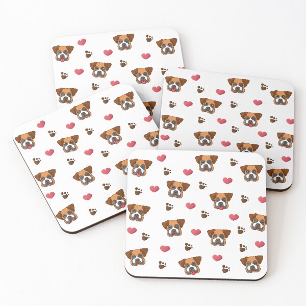 Item preview, Boxer-dog patterned products designed and sold by Cute Animal pattern T-shirt.